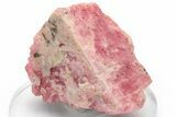 Vibrant Pink Rhodochrosite - Wutong Mine, China #231584-1